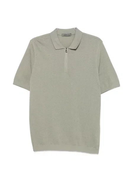 Tricou polo Corneliani verde