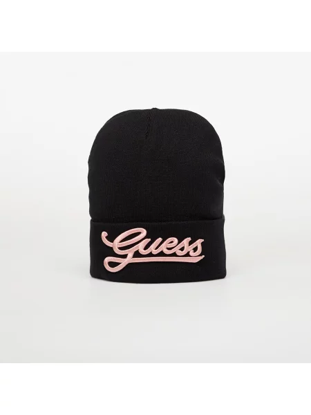 Шапка GUESS Beanie Black L черно