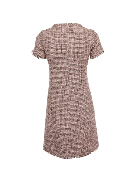 Scurt rochie mini Weekend Max Mara din tweed roz