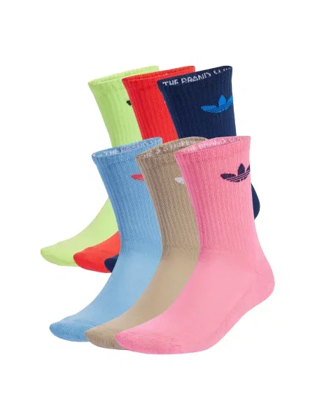 Șosete lungi adidas Trefoil Cushion Colorat roșu