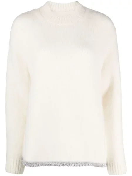 Pulover Jacquemus cu autograf