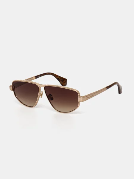 Vivienne Westwood ochelari de soare Suzi auriu
