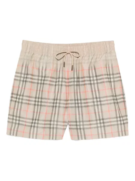 Slip de baie Burberry în carouri