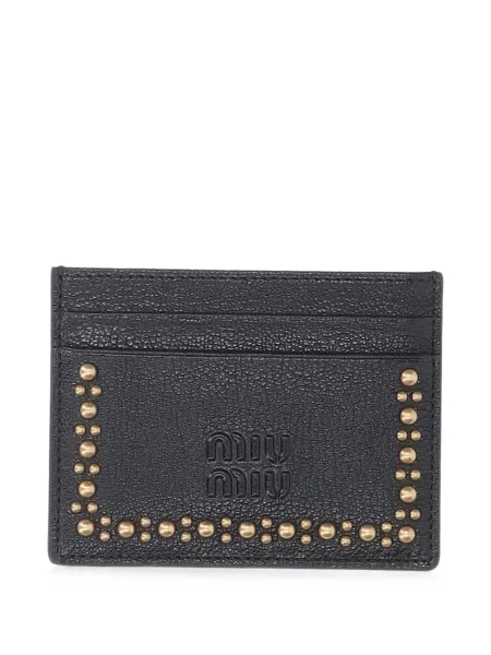 Portofel Miu Miu din piele negru
