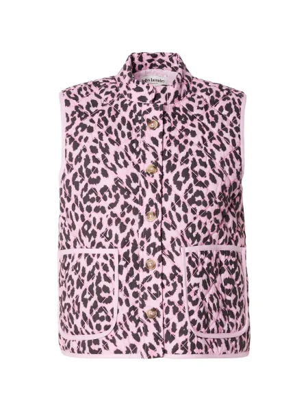 Lollys Laundry Vestă Cairo roz eozină negru