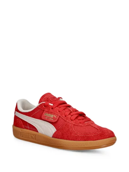 Sneakerși Puma cu autograf roșu