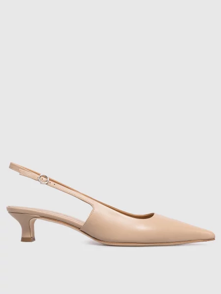 Кожаные босоножки Aeyde бежевые