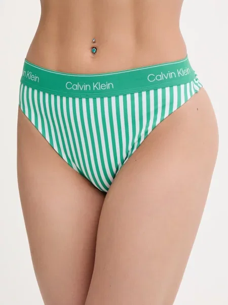 Calvin Klein brazyliany kąpielowe zielone