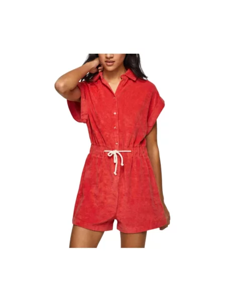 Kombinezon Pepe Jeans czerwony