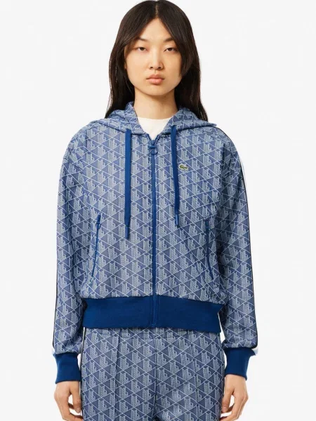 Толстовка Lacoste блакитна