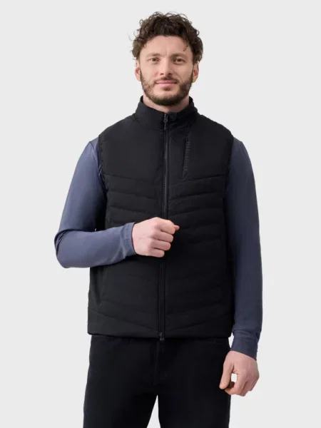 Утеплений жилет AVECS чорний