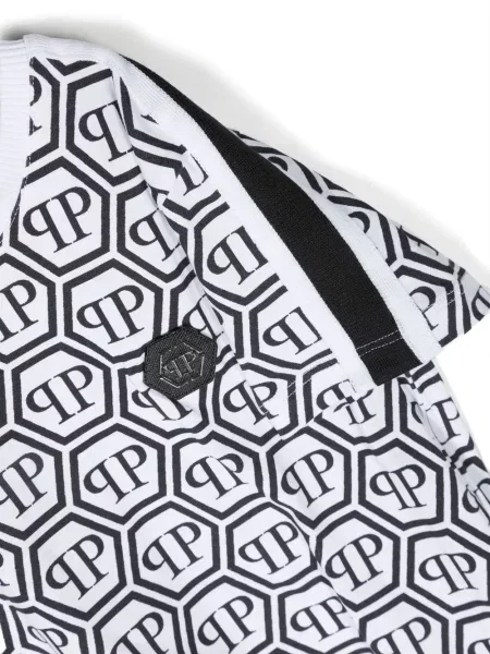 Koszulka dziecięca Philipp Plein biała