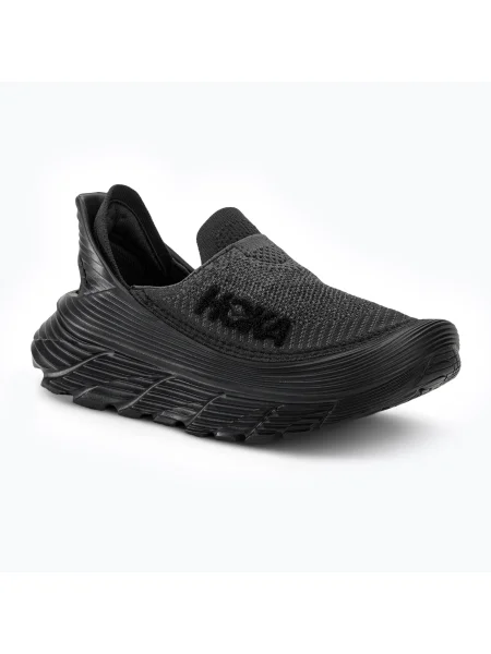 HOKA Restore TC fekete/fekete cipő. Méret: 40 EU fekete
