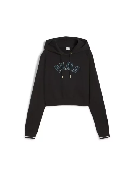 Bluza z kapturem Puma czarna