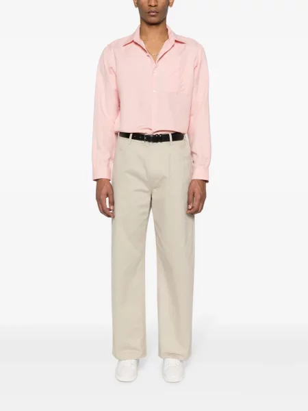 Siuvinėta marškiniai Ralph Lauren Purple Label violetinė