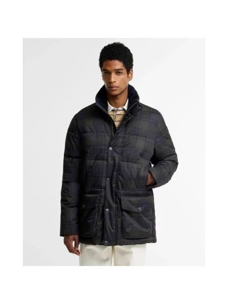 Kurtka puchowa Barbour zielona