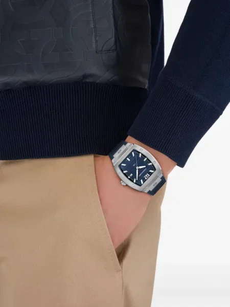 Ceas Ferragamo argintiu