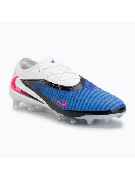 Ghete de fotbal pentru bărbați Nike Phantom 6 Low Elite AG-Pro racer blue/white/pink blast alb