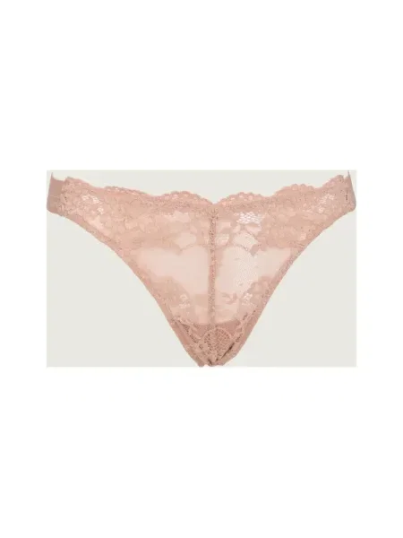 GUESS Tanga JANE pielii maro