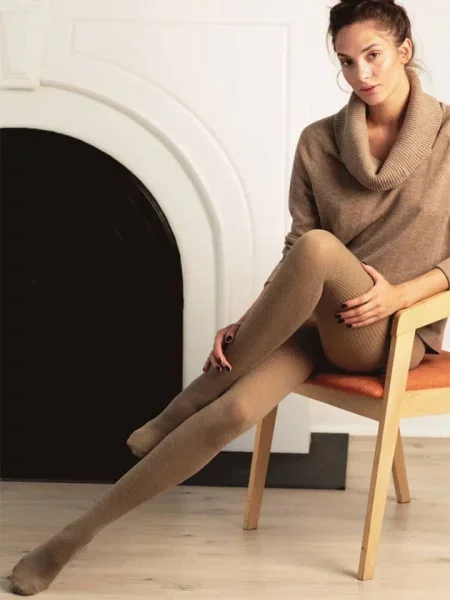 Колготки 80 den CASHMERE COSTINA коричневі