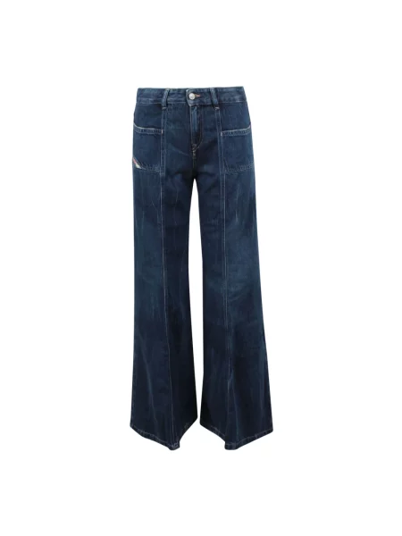 Jeansy dzwony Diesel dzwony niebieskie