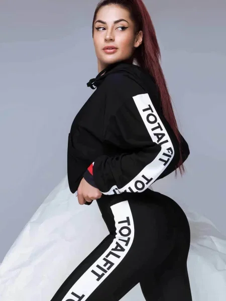 Худи Totalfit черное