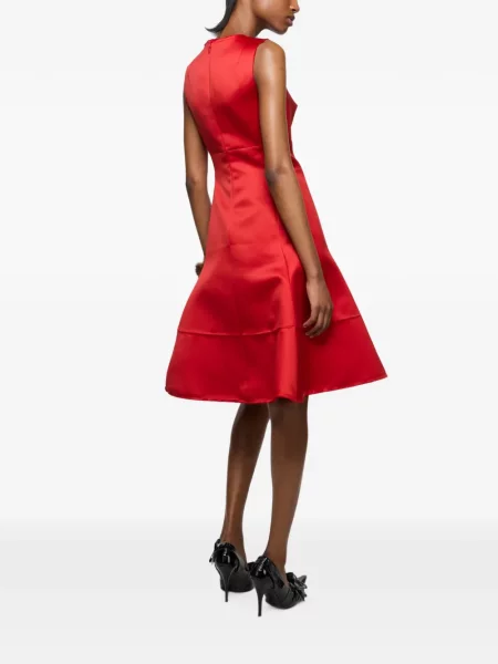 Rochie Acne Studios din satin roșu