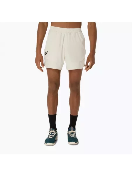 Spodenki tenisowe ASICS Match birch beżowe