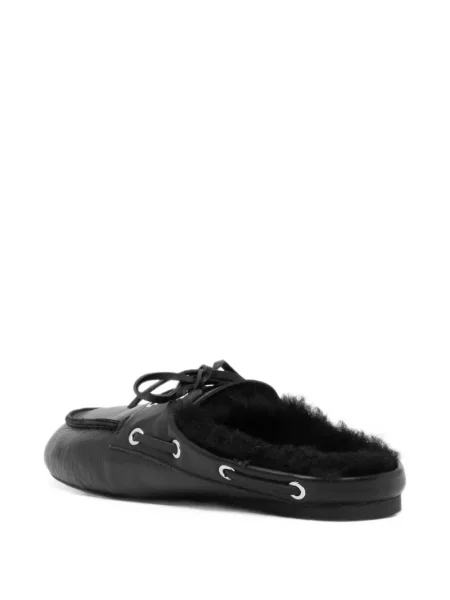 Papuci tip mules Senso negru