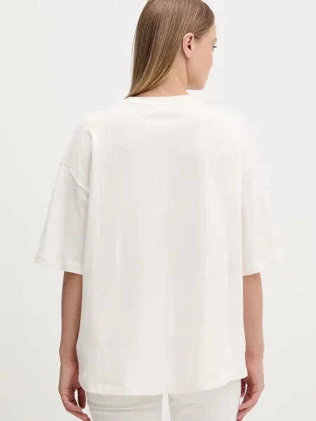 Tommy Jeans T-shirt beżowa