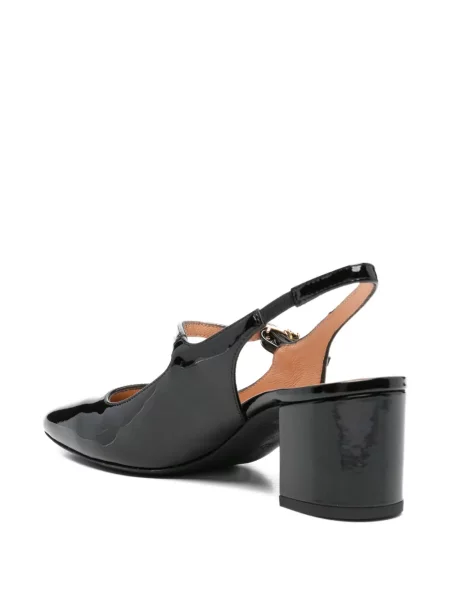 Pantofi cu toc Love Moschino din piele negru