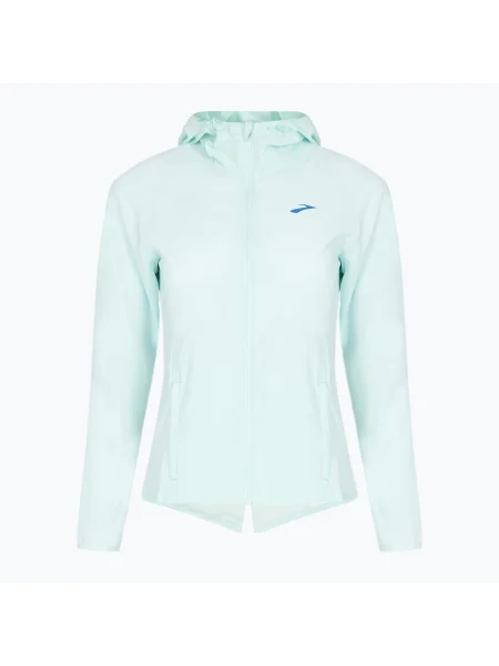 Дамско яке за бягане Brooks Canopy ice blue синьо