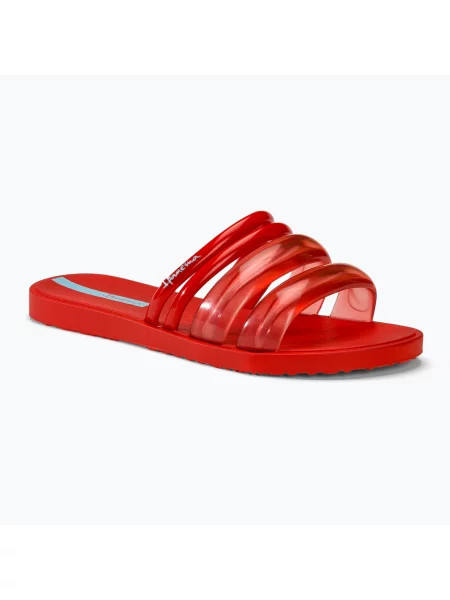 Pantofle Ipanema Puffer Slide red/blue červené