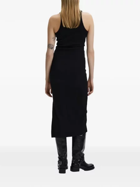 Rochie maxi Gestuz tricotate negru