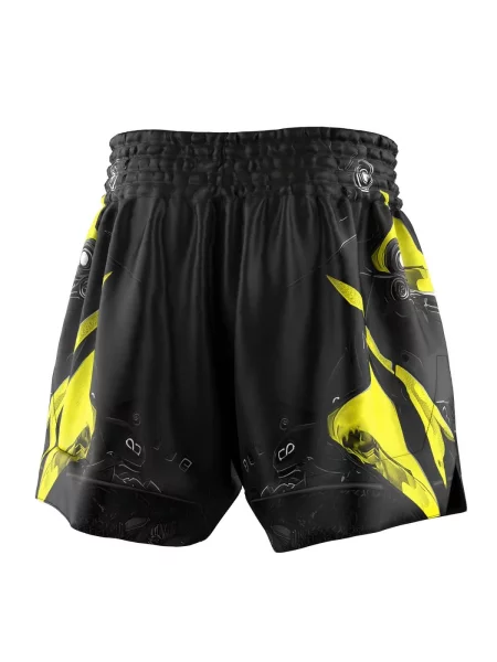 Spodenki Muay Thai EXTREME HOBBY IRON FORCE żółte