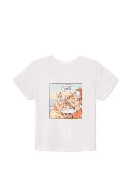 Tricou Re/done cu imagine clasic alb