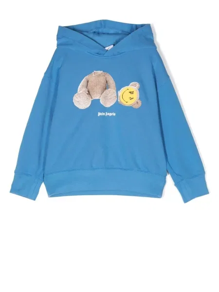 Hoodie Palm Angels μπλε