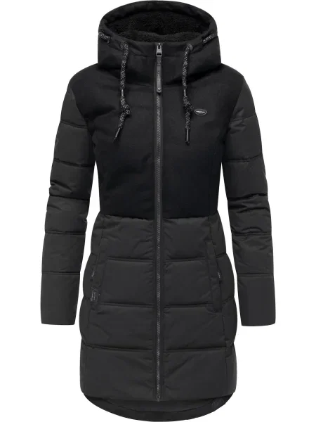 Ragwear Palton de iarnă Ashani' negru