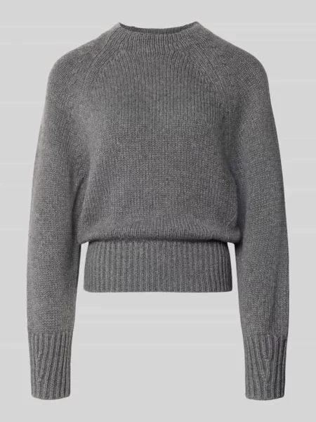 Sweter w kroju regular fit z domieszką wełny i kaszmiru model Kusi' Joop! szary