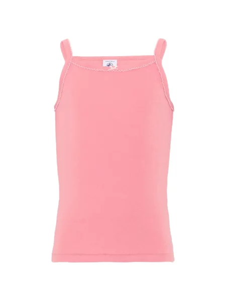 Top dziecięcy Petit Bateau różowy