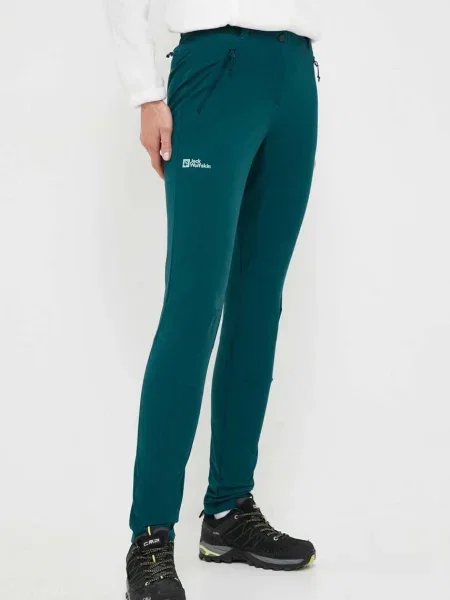 Jack Wolfskin pantaloni de exterior Geigelstein verde