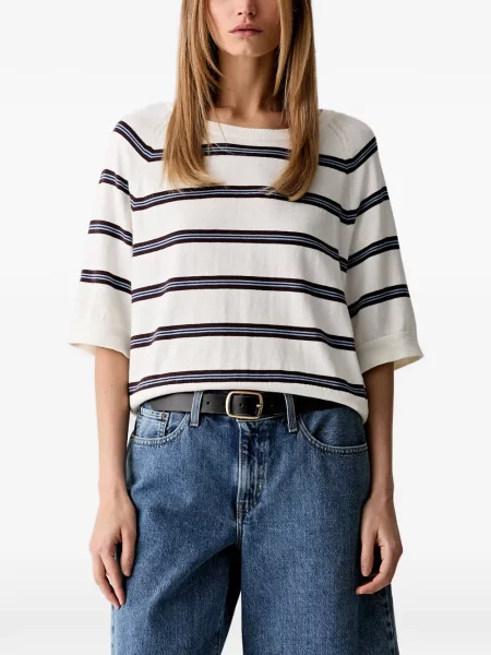 Scurt top Marc O'polo alb
