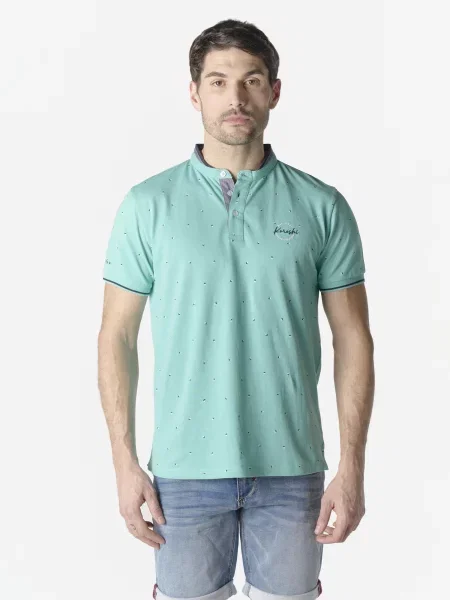 KOROSHI Tricou mentă verde