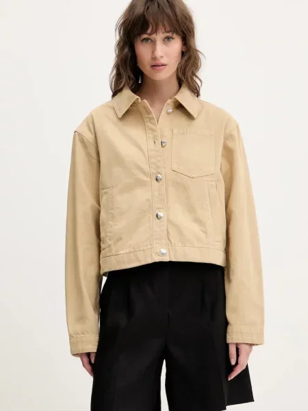 HUGO jachetă de de tranzitie verde