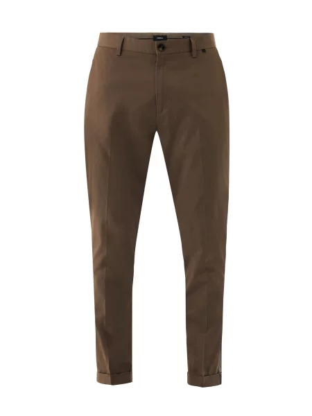 MEXX Pantaloni cu dungă maro