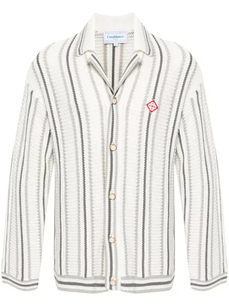 Cardigan Casablanca alb