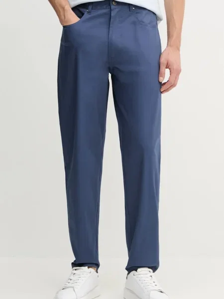 Barbour pantaloni Lightweight Stretch Regular Fit Chino barbati marin drept albastru