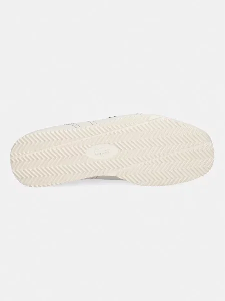 Кожаные кроссовки Lacoste без шнуровки