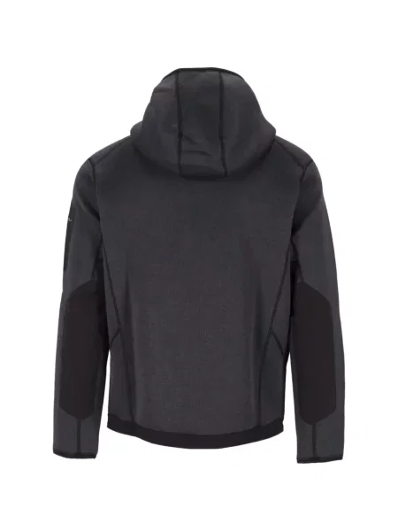 Hanorac cu glugă Arc'teryx din fleece gri