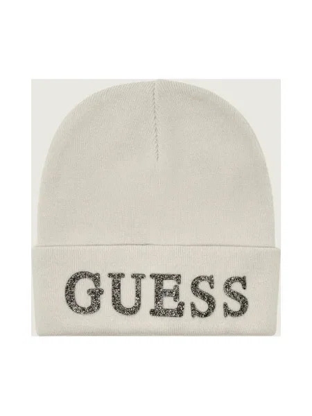 Guess Căciulă Écru bej